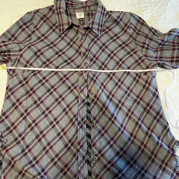Cabi Highland Flannel, Style 3946, XL - Picture 5 of 6
